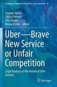 Uber Brave New Service or Unfair Competition