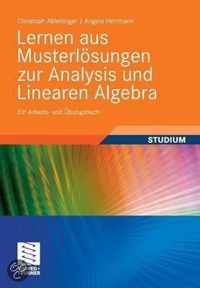 Lernen Aus Musterlosungen Zur Analysis Und Linearen Algebra