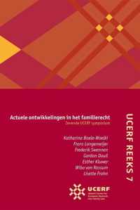 UCERF reeks 7 -   Actuele ontwikkelingen in het familierecht