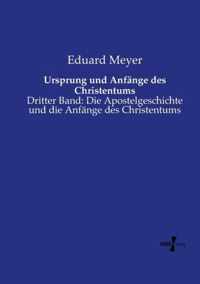 Ursprung und Anfange des Christentums