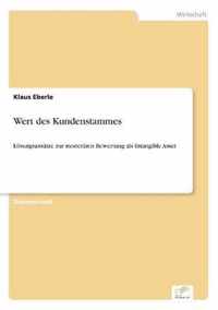 Wert des Kundenstammes