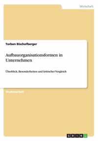 Aufbauorganisationsformen in Unternehmen