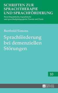 Sprachförderung bei demenziellen Störungen