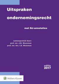 Uitspraken ondernemingsrecht 2017