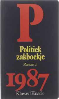 Politiek zakboekje Martens VI 1987