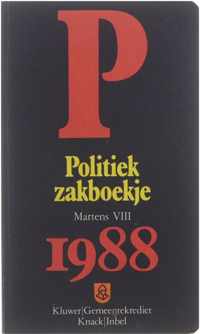 Politiek zakboekje Martens VIII 1988
