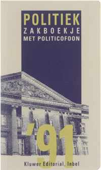Politiek Zakboekje met politicofoon '91