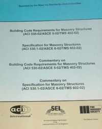 Building Code Requirements for Masonry Structures
