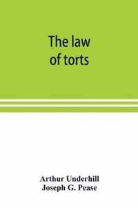 The law of torts