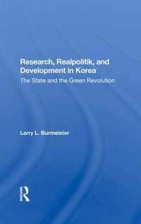 Research, Realpolitik, And Development In Korea