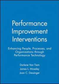 Performance Improvement Interventions