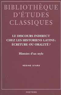 Le Discours Indirect Chez Les Historiens Latins