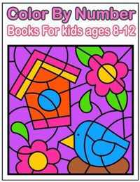 Color By Number Books For kids ages 8-12