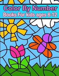 Color By Number Books For kids ages 8-12