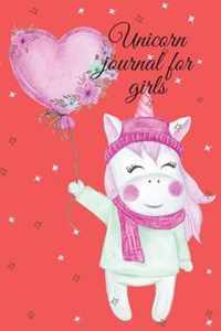 Unicorn journal for girls