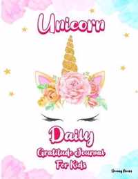 Unicorn Daily Gratitude Journal for Kids