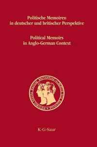 Politische Memoiren in deutscher und britischer Perspektive