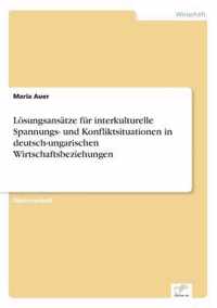 Loesungsansatze fur interkulturelle Spannungs- und Konfliktsituationen in deutsch-ungarischen Wirtschaftsbeziehungen