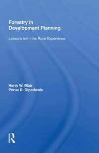 Forestry In Development Planning
