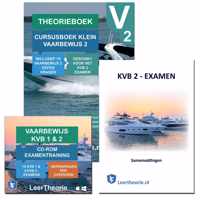 Vaarbewijs 2 Theorieboek 2022 met Vaarbewijs 2 Oefen CD-ROM en Pleziervaartbewijs Samenvatting  KVB 2 - CBR Vaarbewijs Theorie Leren
