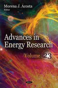 Advances in Energy Research