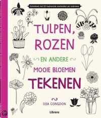 tulpen,rozen en andere mooie bloemen tekenen