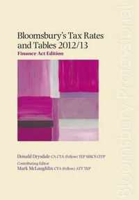 Bloomsbury's Tax Rates and Tables 2012/13
