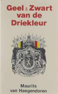 Geel en zwart van de driekleur van oude en andere Belgen tot 1980