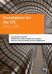 Foundations for the LPC 2015-16