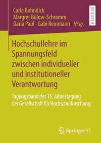 Hochschullehre Im Spannungsfeld Zwischen Individueller Und Institutioneller Verantwortung