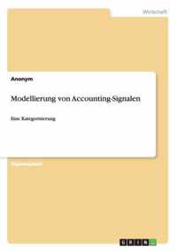 Modellierung von Accounting-Signalen