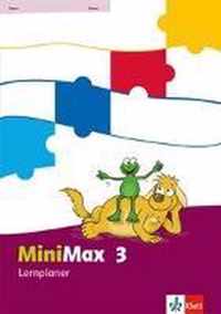 MiniMax. Lernplaner mit 32 Teste-dich-selbst-Seiten. 3. Schuljahr