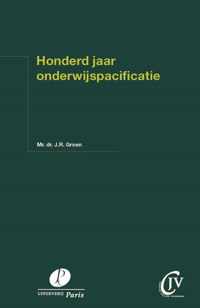 Preadviezen Christen Juristen Vereniging  -   Honderd jaar onderwijspacificatie