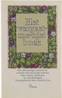 Het vergeet-me-niet boek