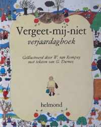 Vergeet-my-niet verjaardagboek