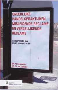 Oneerlijke handelspraktijken, misleidende reclame en vergelijkende reclame