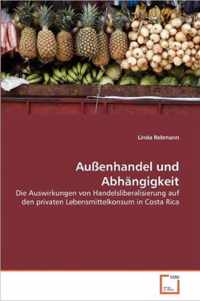 Aussenhandel und Abhangigkeit