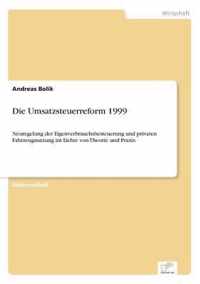 Die Umsatzsteuerreform 1999