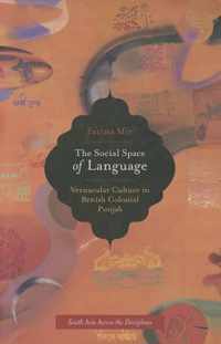The Social Space of Language - Vernacular Culture  British Colonial Punjab