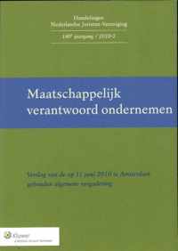 Verslag van de op 11 juni 2010 te Amsterdam gehouden algemene vergadering over: Maatschappelijk verantwoord ondernemen