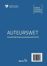 The Dutch copyright act ; Auteurswet 2015