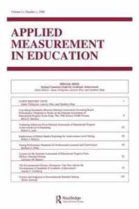 Setting Consensus Goals for Academic Achievement: A Special Issue of Applied Measurement in Education