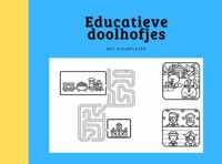 Educatieve doolhofjes voor kinderen - Mieke Stevens - Paperback (9789464488203)