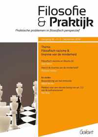 Filosofie & praktijk jg. 39 (2018) nr. 3 - thema filosofisch racisme & tirannie van de minderheid