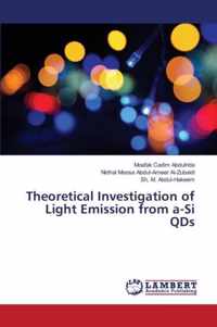 Theoretical Investigation of Light Emission from a-Si QDs