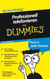 Professionell telefonieren fur Dummies Das Pocketbuch