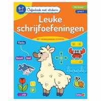 Oefenboek met stickers - Leuke schrijfoefeningen