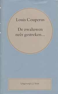 De zwaluwen neer gestreken....