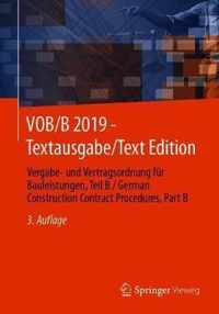VOB B 2019 Textausgabe Text Edition