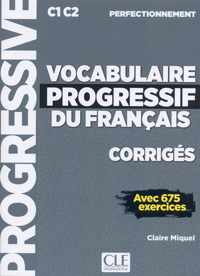 Vocabulaire progressif du français - niveau perfectionnement